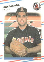 1988 Fleer Baseball Cards      494     Jack Lazorko